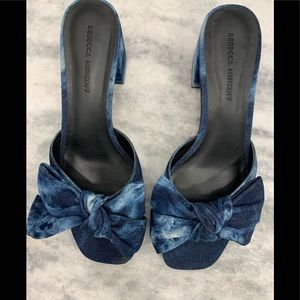 Rebecca Minkoff Tye Dye Bow Slides